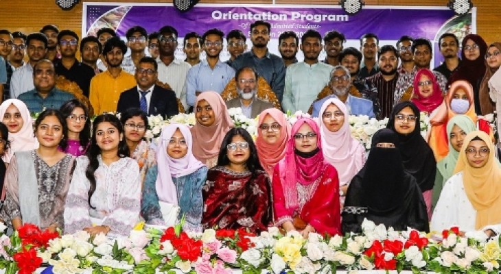 নবীন শিক্ষার্থীদের পদচারণায় মুখরিত সিভাসু ক্যাম্পাস